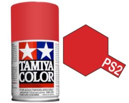 Tamiya 100ml PS-2 Red Spray Paint (86002)