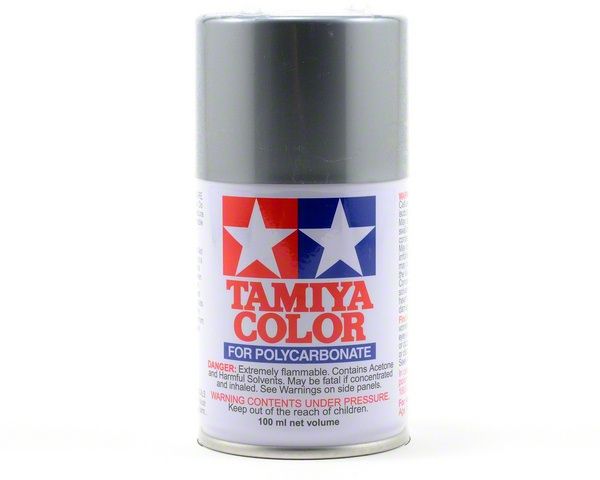 Tamiya 100ml PS12 Silver Polycarbonate Spray Paint # 86012