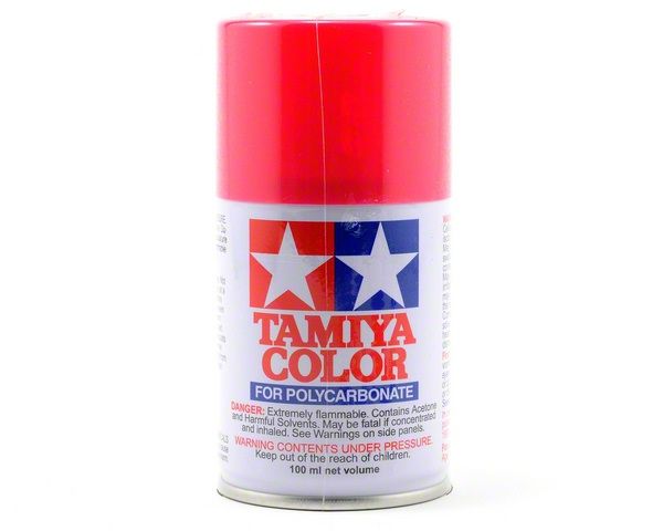 Tamiya 100ml PS33 Cherry Red Polycarbonate Spray # 86033