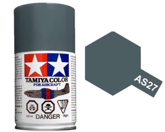 Tamiya AS-27 Gunship Grey 2 - 100ml Spray Can # 86527