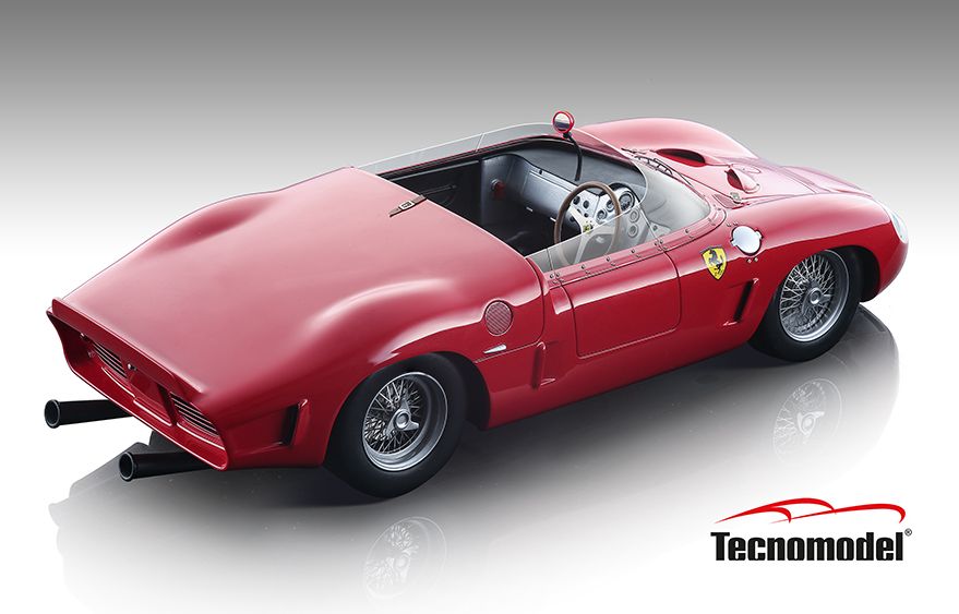 Tecnomodel 18129A Ferrari 246 SP Red 1962 Press Version Resin Model