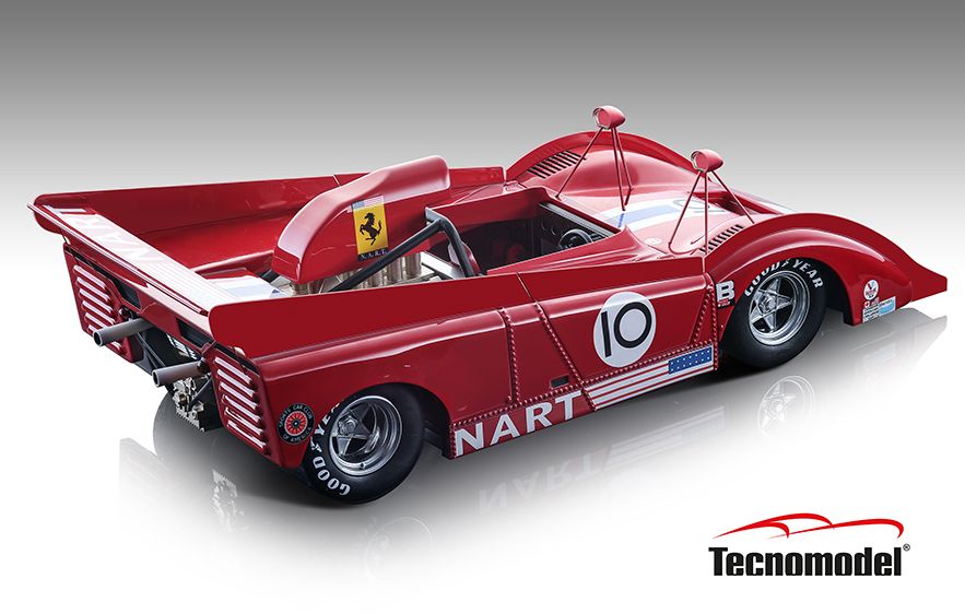 Tecnomodel 18225D 1:18 Ferrari 712 Can Am BART 1974 Resin Model