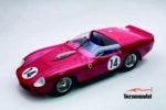 Tecnomodel - 1:18 Ferrari 250 TR61 1961 Sebring 12h Olivier Gendebien, Phil Hill No.14 Winner - Limited Edition Resin Model