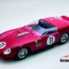 Tecnomodel - 1:18 Ferrari 250 TR61 1961 Le Mans 24h Mike Parkes, Willy Mairesse No.11 2° Place - Limited Edition Resin Model 8 TM18 231F