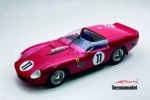 Tecnomodel - 1:18 Ferrari 250 TR61 1961 Le Mans 24h Mike Parkes, Willy Mairesse No.11 2° Place - Limited Edition Resin Model