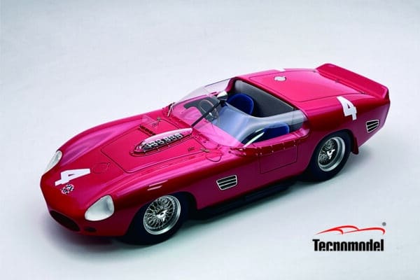 Tecnomodel - 1:18 Ferrari 250 TR61 1961 GP di Pescara Lorenzo Bandini, Giorgio Scarlatti No.4 Winner - Limited Edition Resin Model