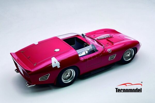 Tecnomodel - 1:18 Ferrari 250 TR61 1961 GP di Pescara Lorenzo Bandini, Giorgio Scarlatti No.4 Winner - Limited Edition Resin Model 3 Tecnomodel - 1:18 Ferrari 250 TR61 1961 GP di Pescara Lorenzo Bandini, Giorgio Scarlatti No.4 Winner - Limited Edition Resin Model