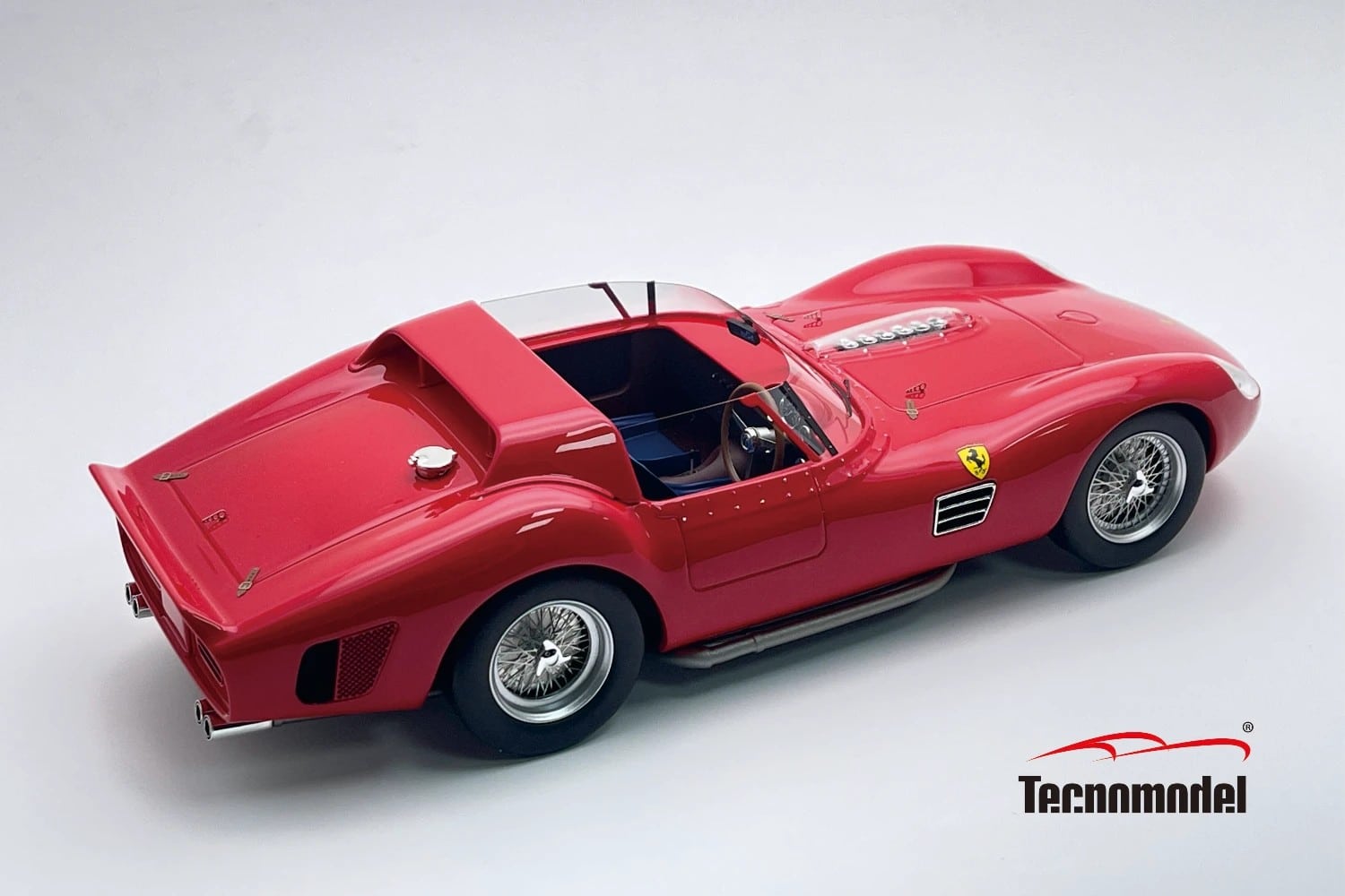 Tecnomodel 1:18 Ferrari 330 TRI-LM 1962 Press Version Red (TM18-232A) Limited Edition Resin Model 2 Tecnomodel 1:18 Ferrari 330 TRI-LM 1962 Press Version Red (TM18-232A) Limited Edition Resin Model - Image 2
