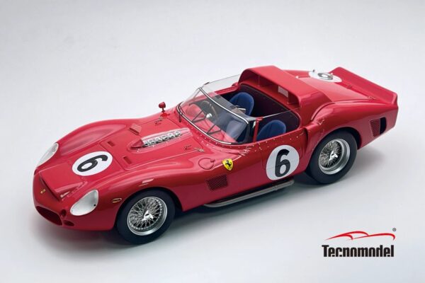 Tecnomodel 1:18 Ferrari 330 TRI-LM No.6 Winner 24h Le Mans 1962 P.Hill O.Gendebien (TM18-232B) Limited Edition Resin Model