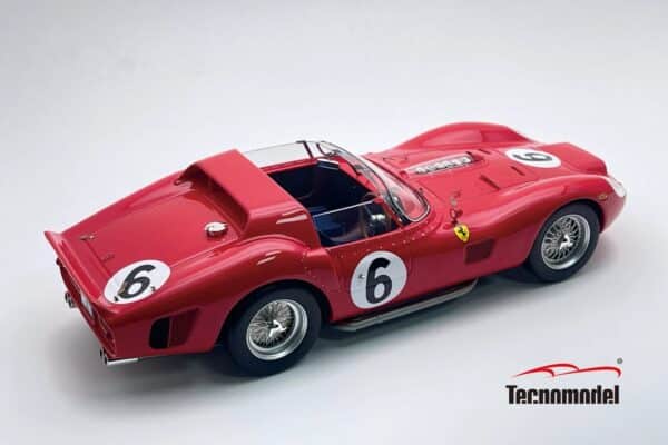 Tecnomodel 1:18 Ferrari 330 TRI-LM No.6 Winner 24h Le Mans 1962 P.Hill O.Gendebien (TM18-232B) Limited Edition Resin Model 3 Tecnomodel 1:18 Ferrari 330 TRI-LM No.6 Winner 24h Le Mans 1962 P.Hill O.Gendebien (TM18-232B) Limited Edition Resin Model