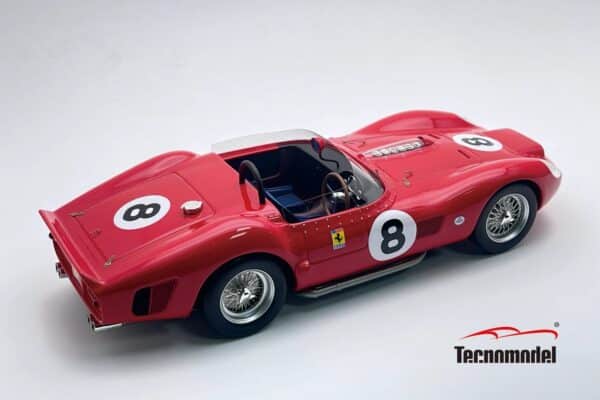Tecnomodel 1:18 Ferrari 330 TRI-LM No.8 Winner Bridgehampton 400km 1962 Pedro Rodriguez (TM18-232C) Limited Edition Resin Model 3 Tecnomodel 1:18 Ferrari 330 TRI-LM No.8 Winner Bridgehampton 400km 1962 Pedro Rodriguez (TM18-232C) Limited Edition Resin Model