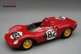 Tecnomodel - 1:18 Ferrari 206 Dino SP Cesana Sestriere 1965 SEFAC #483 Winner L.Scarfiotti