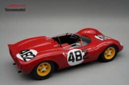 Tecnomodel - 1:18 Ferrari 206 Dino SP Cesana Sestriere 1965 SEFAC #483 Winner L.Scarfiotti