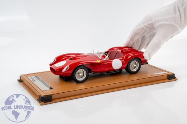 Tecnomodel - 1:18 Ferrari 250 TR Press Version Red 1958 - Limited Edition Resin Model 7 TM18 254N