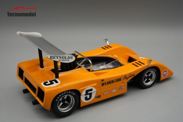 Tecnomodel - 1:18 McLaren M8B Can-Am 1969 Mid-Ohio #5 Winner Denny Hulme