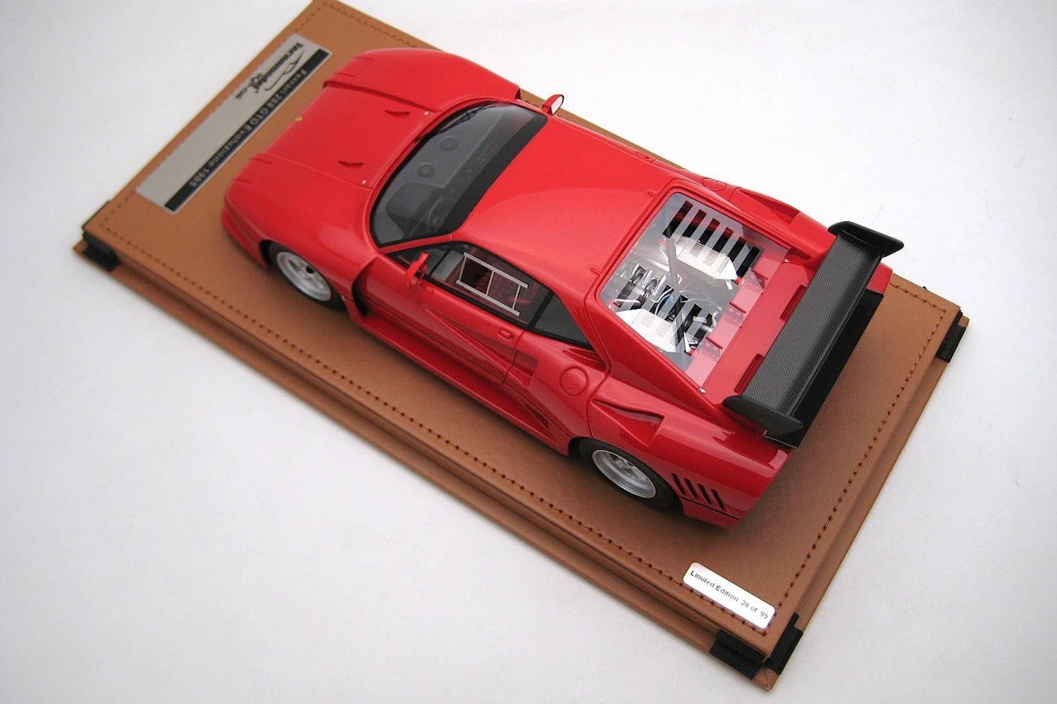Tecnomodel 1:18 Ferrari 288 GTO Evoluzione 1985 O.Z. Wheels (TM18-361A) Limited Edition Resin Model 4 Tecnomodel 1:18 Ferrari 288 GTO Evoluzione 1985 O.Z. Wheels (TM18-361A) Limited Edition Resin Model - Image 4