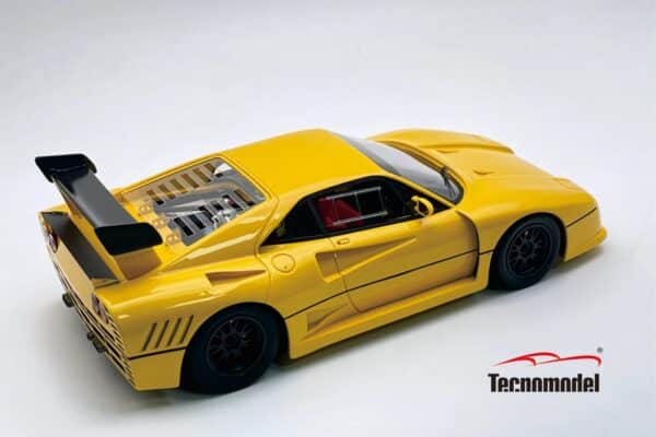Tecnomodel 1:18 Ferrari 288 GTO Evoluzione 1985 Modena Yellow with Black Wheels (TM18-361E) Limited Edition Resin Model 9 Tecnomodel 1:18 Ferrari 288 GTO Evoluzione 1985 Modena Yellow with Black Wheels (TM18-361E) Limited Edition Resin Model