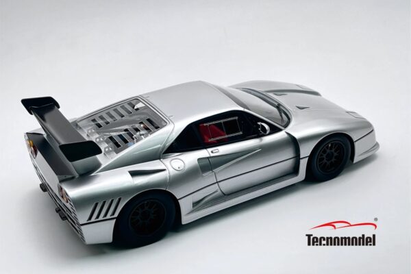 Tecnomodel 1:18 Ferrari 288 GTO Evoluzione 1985 Nurburgring Silver with Black Wheels (TM18-361F) Limited Edition Resin Model 9 Tecnomodel 1:18 Ferrari 288 GTO Evoluzione 1985 Nurburgring Silver with Black Wheels (TM18-361F) Limited Edition Resin Model