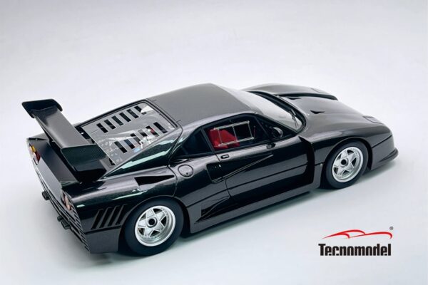 Tecnomodel 1:18 Ferrari 288 GTO Evoluzione 1985 Metallic Black Silver Wheels (TM18-361G) Limited Edition Resin Model 9 Tecnomodel 1:18 Ferrari 288 GTO Evoluzione 1985 Metallic Black Silver Wheels (TM18-361G) Limited Edition Resin Model