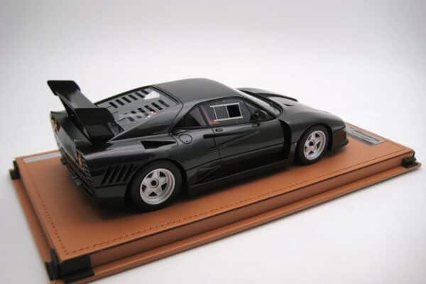 Tecnomodel 1:18 Ferrari 288 GTO Evoluzione 1985 Metallic Black Silver Wheels (TM18-361G) Limited Edition Resin Model 6 Tecnomodel 1:18 Ferrari 288 GTO Evoluzione 1985 Metallic Black Silver Wheels (TM18-361G) Limited Edition Resin Model