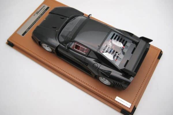 Tecnomodel 1:18 Ferrari 288 GTO Evoluzione 1985 Metallic Black Silver Wheels (TM18-361G) Limited Edition Resin Model 7 Tecnomodel 1:18 Ferrari 288 GTO Evoluzione 1985 Metallic Black Silver Wheels (TM18-361G) Limited Edition Resin Model