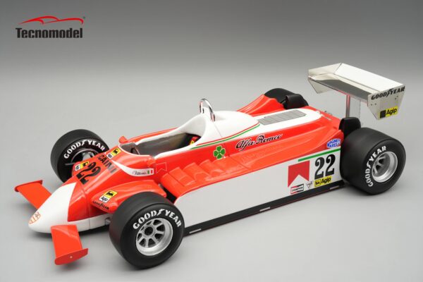 Tecnomodel 1:18 Alfa Romeo 179 Vittorio Brambilla Orlando USA GP 1980 (TM18-365A) Limited Edition Resin model