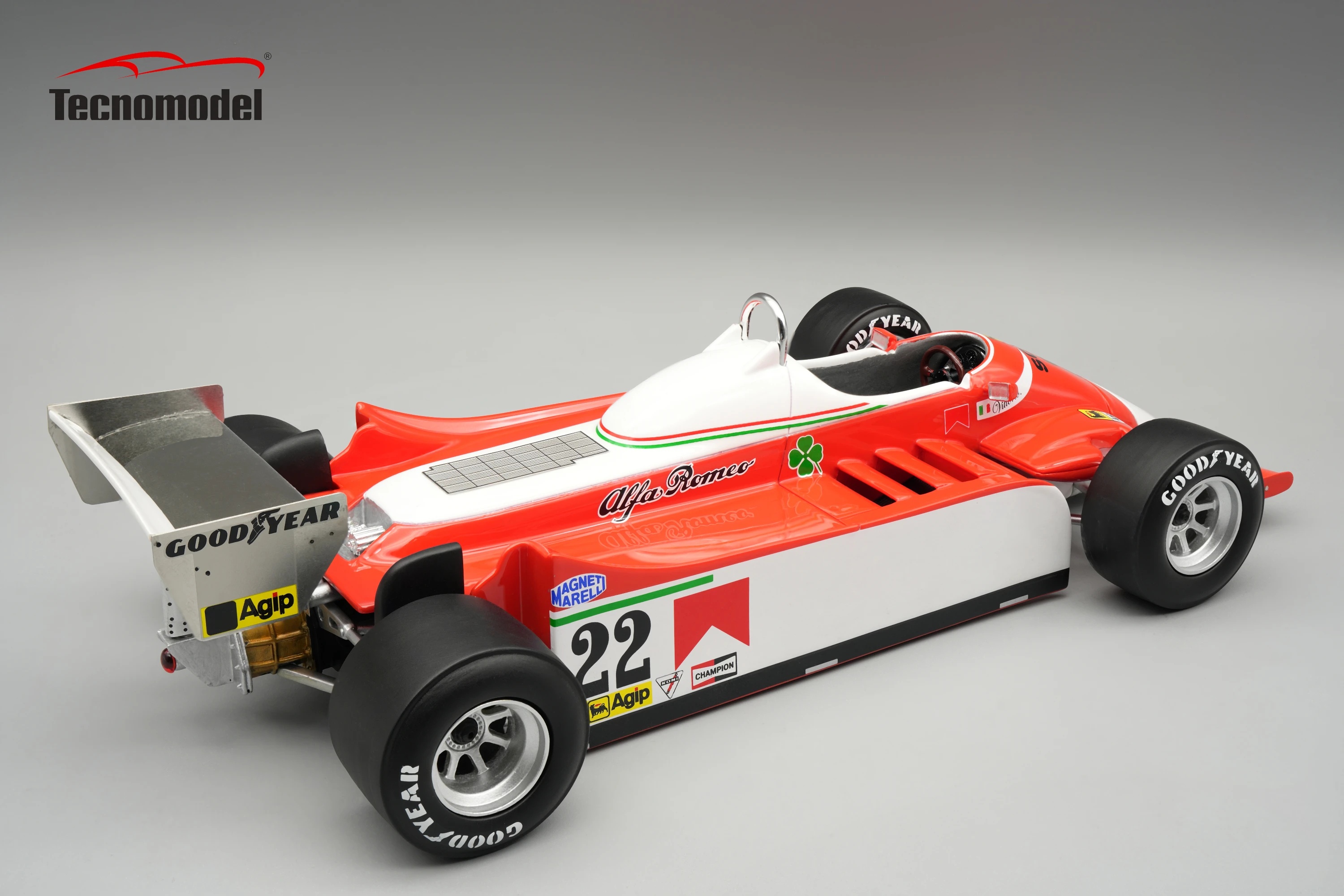 Tecnomodel 1:18 Alfa Romeo 179 Vittorio Brambilla Orlando USA GP 1980 (TM18-365A) Limited Edition Resin model 2 Tecnomodel 1:18 Alfa Romeo 179 Vittorio Brambilla Orlando USA GP 1980 (TM18-365A) Limited Edition Resin model - Image 2