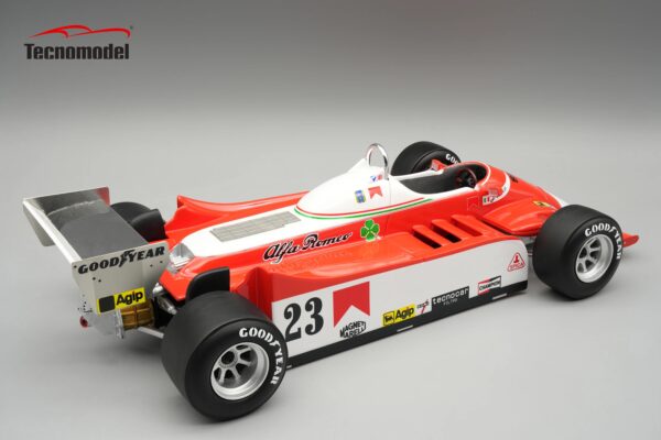 Alternative view of Tecnomodel 1:18 Alfa Romeo 179 Bruno Giacomelli USA East GP 1980 (TM18-365B) Limited Edition Resin model