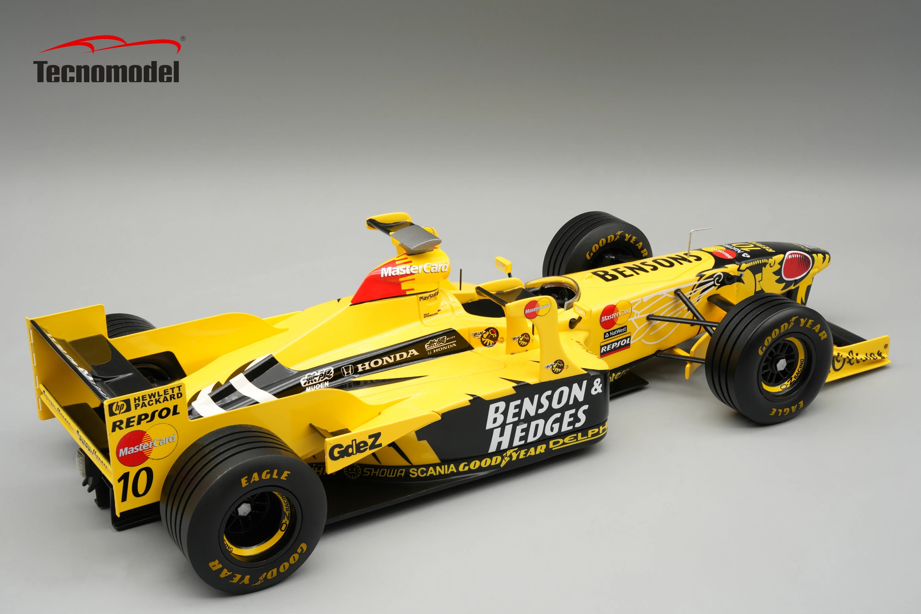 Tecnomodel 1:18 Jordan Honda 198 Ralf Schumacher Imola GP 1998 (TM18-384D) Limited Edition Resin Model 6 Tecnomodel 1:18 Jordan Honda 198 Ralf Schumacher Imola GP 1998 (TM18-384D) Limited Edition Resin Model - Image 6