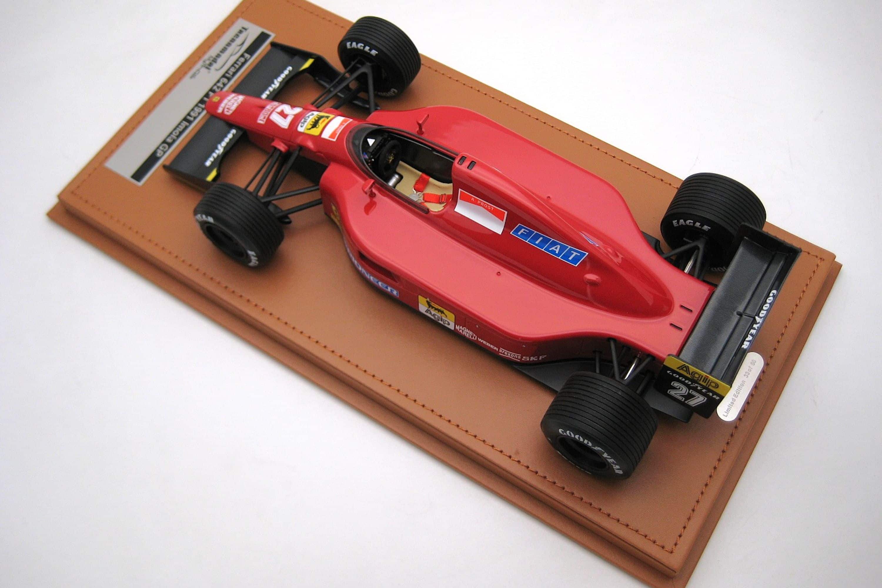 Tecnomodel - 1:18 Ferrari 642 F1 Alain Prost Imola GP 1991 (TM18-392D) Limited Edition Resin Model 5 Tecnomodel - 1:18 Ferrari 642 F1 Alain Prost Imola GP 1991 (TM18-392D) Limited Edition Resin Model - Image 5