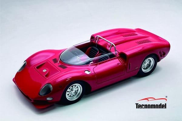 Tecnomodel - 1:18 Ferrari F40 LM 1996 24h Le Mans No.56 Opening Engine Cover - Limited Edition Resin Model