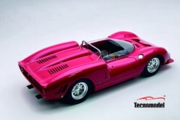Tecnomodel - 1:18 Ferrari F40 LM 1996 24h Le Mans No.56 Opening Engine Cover - Limited Edition Resin Model