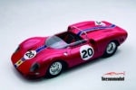 Tecnomodel - 1:18 Ferrari 365 P2 Spyder 1965 NART Bridgehampton 500km 2nd Place Pedro Rodriguez No.20 - Limited Edition Resin Model