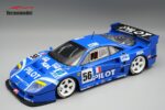 Tecnomodel - 1:18 Ferrari F40 LM 1996 24h Le Mans No.56 Opening Engine Cover - Limited Edition Resin Model