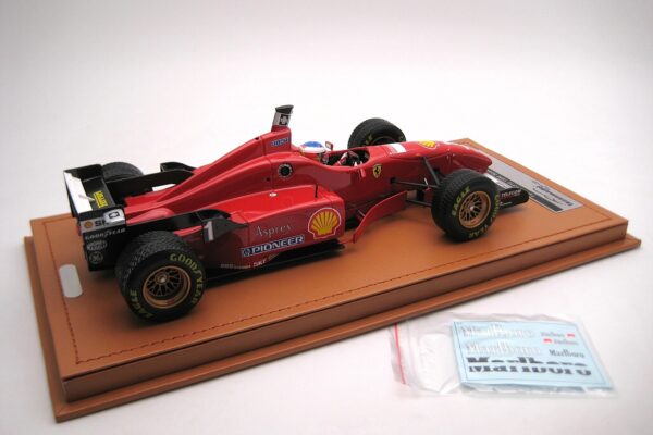 Alternative view of Tecnomodel 1:18 Ferrari F310 Michael Schumacher Spanish GP 1996 with Driver Figure (TMD18-332A) Limited Edition Resin Model