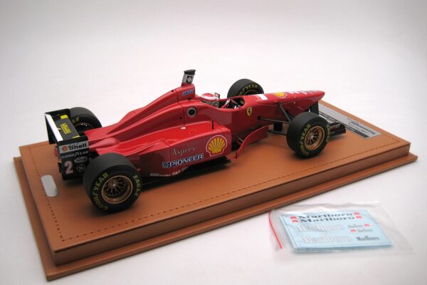 Alternative view of Tecnomodel 1:18 Ferrari F310 Eddie Irvine San Marino GP 1996 with Driver Figure (TMD18-332B) Limited Edition Resin Model