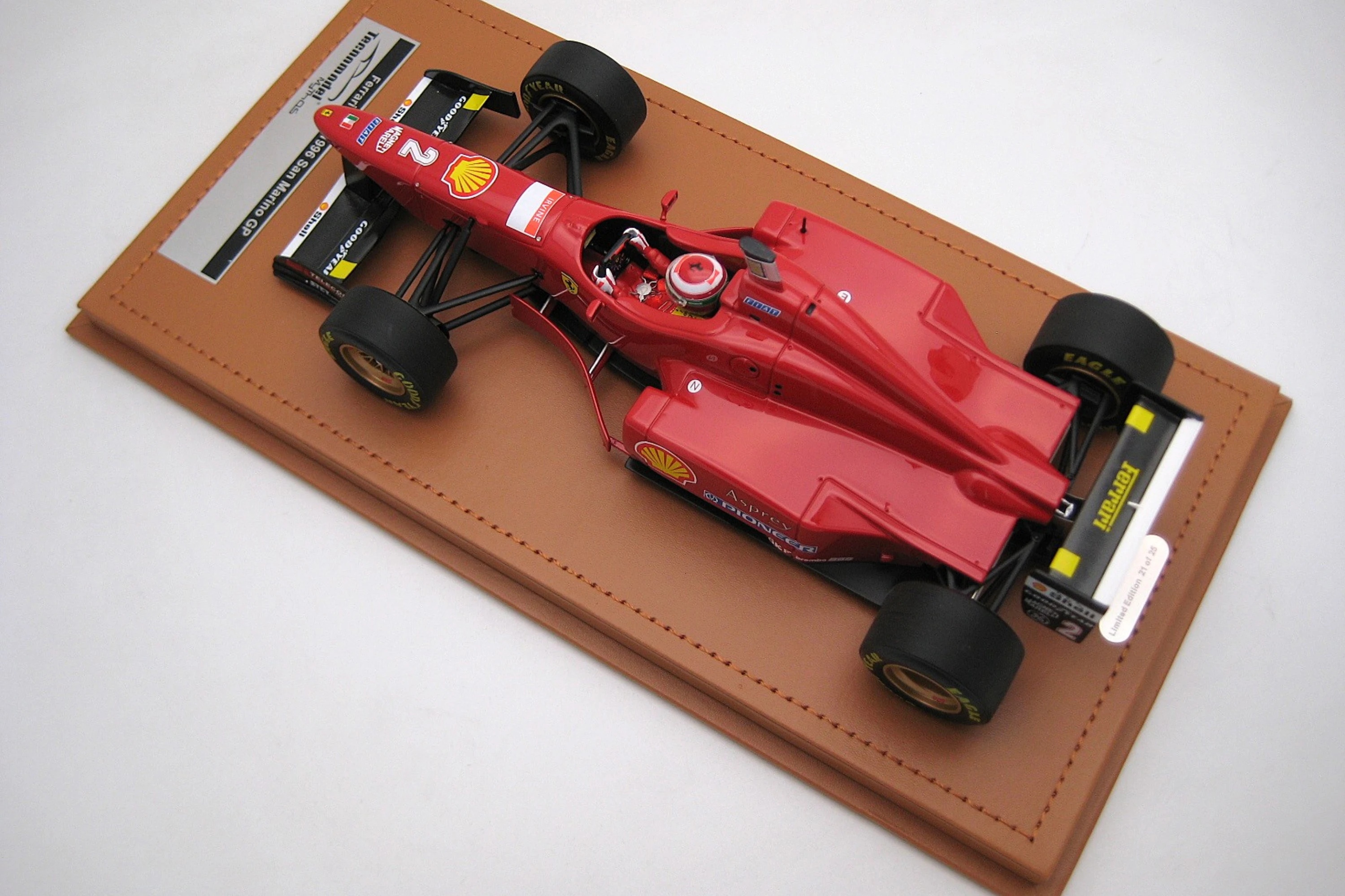 Tecnomodel 1:18 Ferrari F310 Eddie Irvine San Marino GP 1996 with Driver Figure (TMD18-332B) Limited Edition Resin Model 3 Tecnomodel 1:18 Ferrari F310 Eddie Irvine San Marino GP 1996 with Driver Figure (TMD18-332B) Limited Edition Resin Model - Image 3