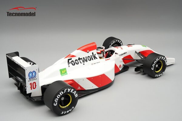 Tecnomodel - 1:18 Footwork FA13 1992 Belgian GP Aguri Suzuki Wet Tyres - Resin Model 3 TMD18 458A_rear