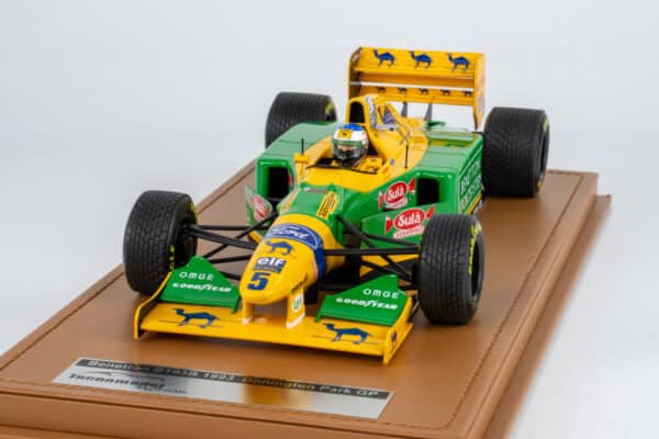 Tecnomodel 1:18 Benetton B193B Michael Schumacher Donington Park GP 1993 with Driver (TMD18-465D) Limited Edition Resin Model 12 Tecnomodel 1:18 Benetton B193B Michael Schumacher Donington Park GP 1993 with Driver (TMD18-465D) Limited Edition Resin Model