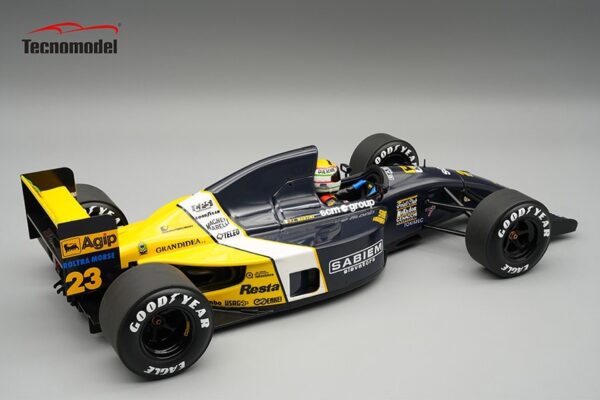 Tecnomodel - 1:18 Minardi M191 No.23 Pierluigi Martini 1991 Monaco GP - Limited Edition Resin Model 3 Tecnomodel - 1:18 Minardi M191 No.23 Pierluigi Martini 1991 Monaco GP - Limited Edition Resin Model
