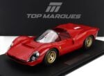1:12 Ferrari 330 P4 Spider Plain Body Red - Limited Edition Resin Model - Top Marques