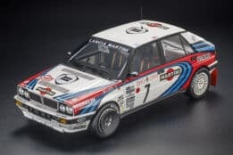 Top Marques - 1:12 Lancia Delta HF Integrale 16V Martini No.7 Winner Monte Carlo Rally 1990 D.Auriol, B.Occelli - Limited Edition Resin Model