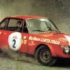 Top Marques 1:12 Lancia Fulvia Coupe HF 1.6 #7 2nd Rally Acropolis 1972 Lampinen, Reinicke (TMR1258A)