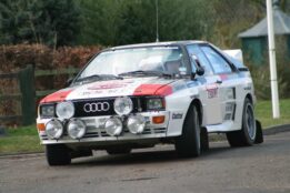 Top Marques 1:12 Audi Quattro #2 Winner 1983 Rally Argentina Mikkola, Hertz (TM1259B)
