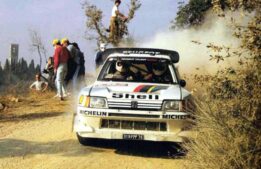 Top Marques 1:12 Peugeot 205 Turbo 16 E2 #1 2nd Rallye Monte Carlo 1986 T.Salonen, S.Harjanne (TMR1262A)