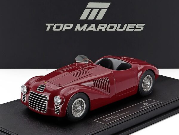 Top Marques 1:18 Ferrari 125S Spider Street Version Red 1947 (TOP141D) Limited Edition Resin Model