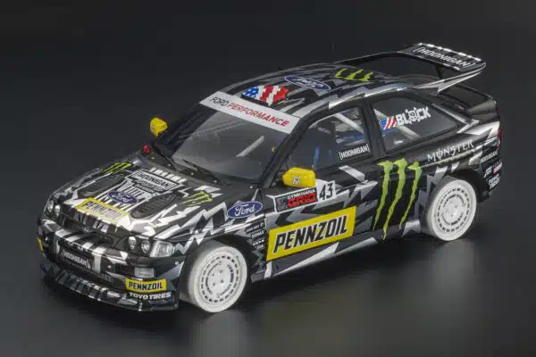 1:18 Ford Escort RS Cosworth No.43 Hoonigan Ken Block Without Tyres - Limited Edition Resin Model by Top Marques