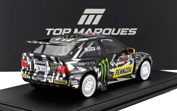 Top Marques 1:18 Ford Escort RS Cosworth No.43 Hoonigan Ken Block Without Tyres (TOP147D) Limited Edition Resin Model 3 Top Marques 1:18 Ford Escort RS Cosworth No.43 Hoonigan Ken Block Without Tyres (TOP147D) Limited Edition Resin Model