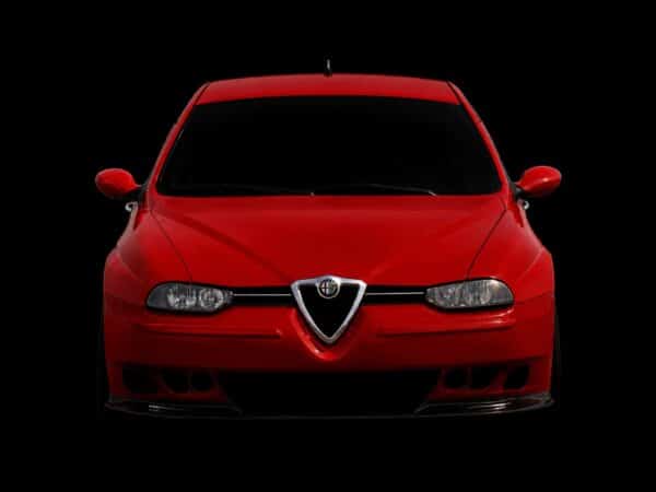 Top Marques 1:18 Alfa Romeo 156 GTA Rosso Alfa (TOP161D) Resin Model