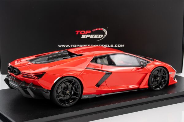 Alternative view of Top Speed - 1:18 Lamborghini Revuelto Arancio Dac Lucido Orange - Limited Edition Resin Model